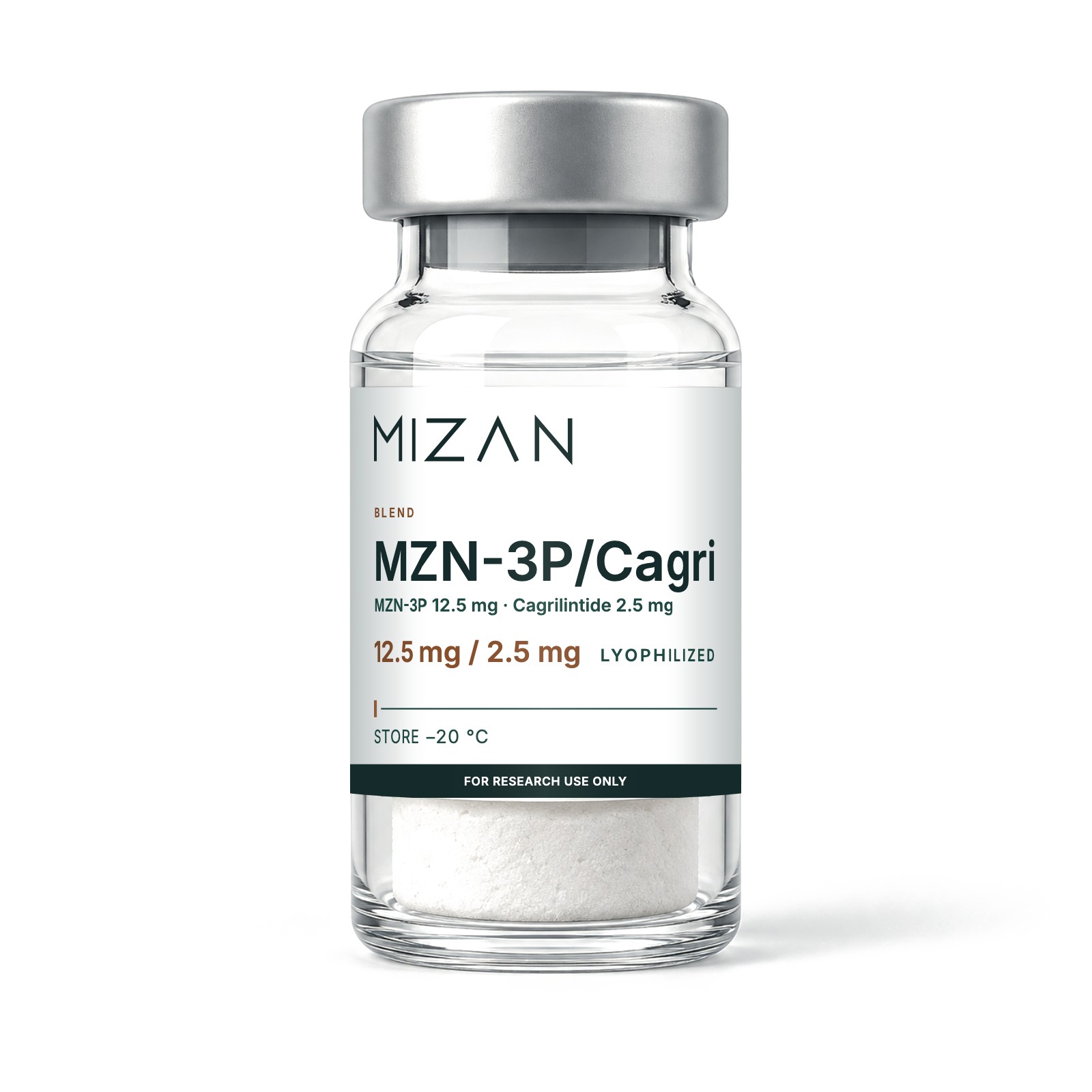 MZN-3P/Cagri 12.5 mg + 2.5 mg