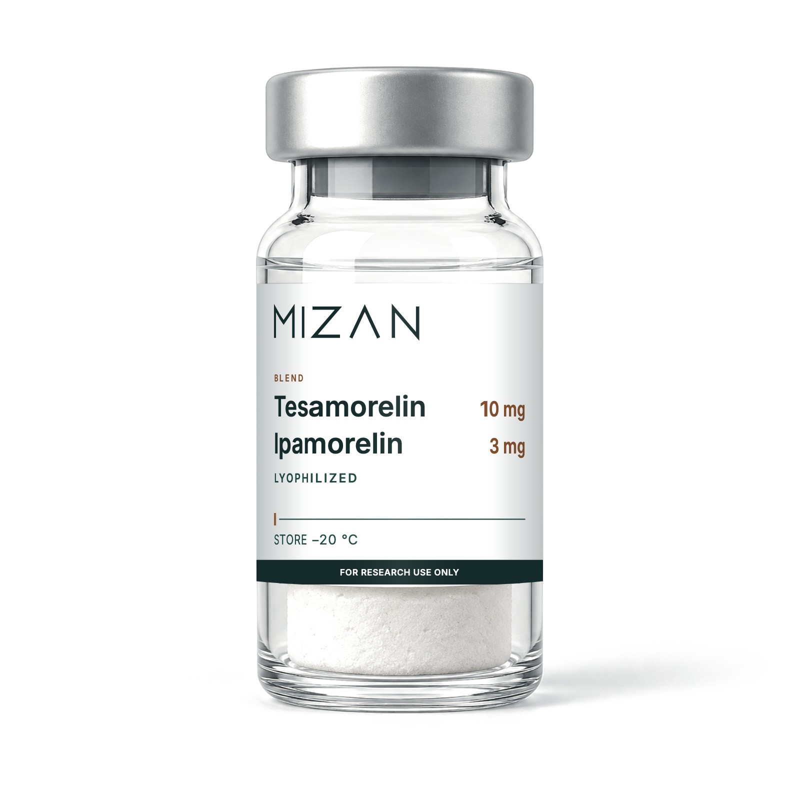 Tesamorelin / Ipamorelin 10 mg + 3 mg